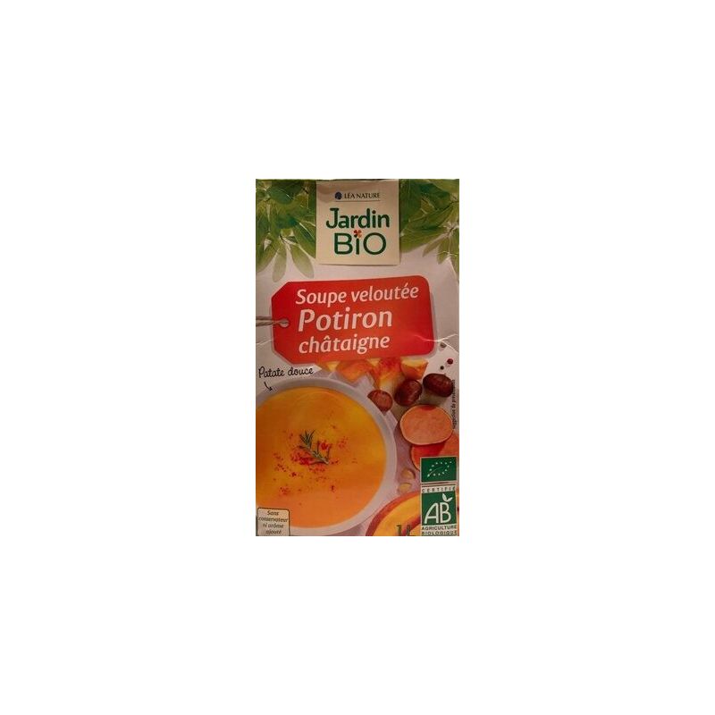 Jardin Bio Jbio Soupe Potiron Chataigne1L