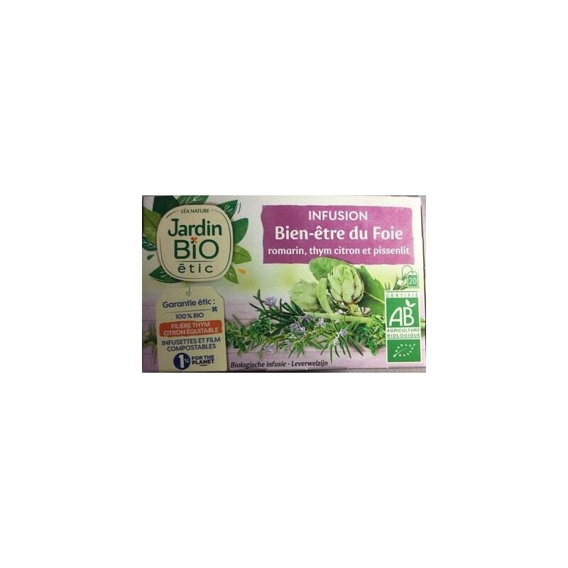 Jardin Bio Jbe .Bien Etr.Foie Bio20S 30G