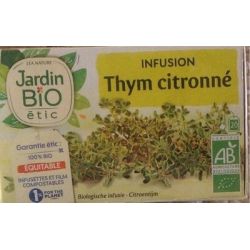 Jardin Bio Jbe Inf.Thym Citron.Bio20S 30G