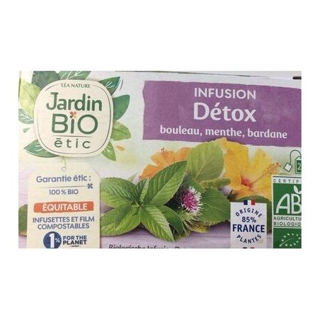 Jardin Bio Jbe Infus.Detox 20S 30G