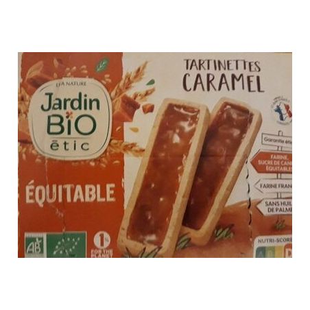 Jardin Bio Jb Tartinette Caramel 138G