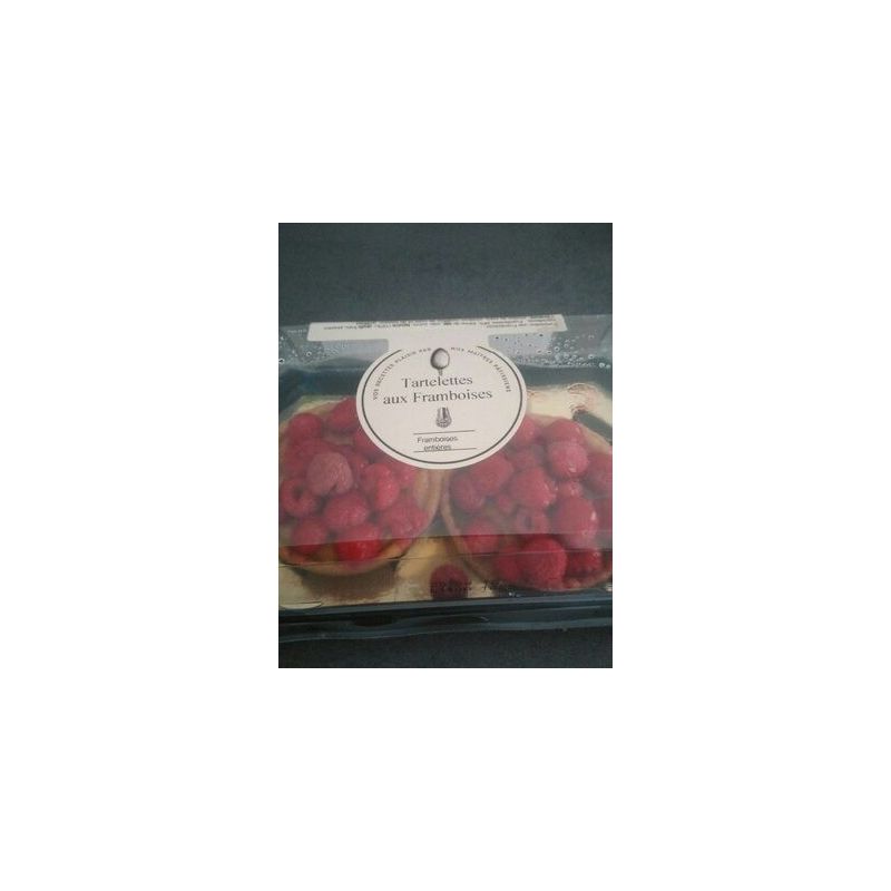Tartefrais Tartelettes Framboises X2 180G