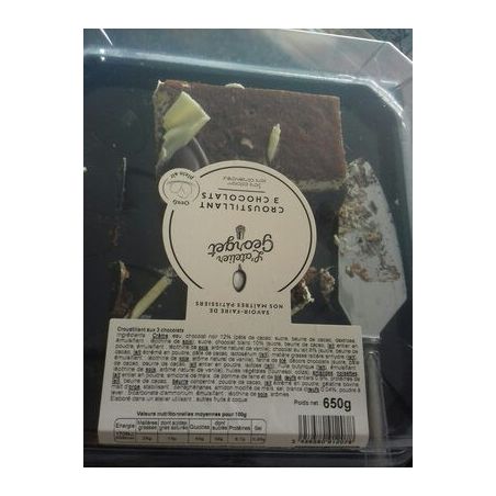 Croustillant 3 Chocolats 650G
