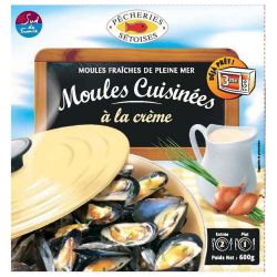 Pêcheries Sétoises Moules A La Creme 600Gr