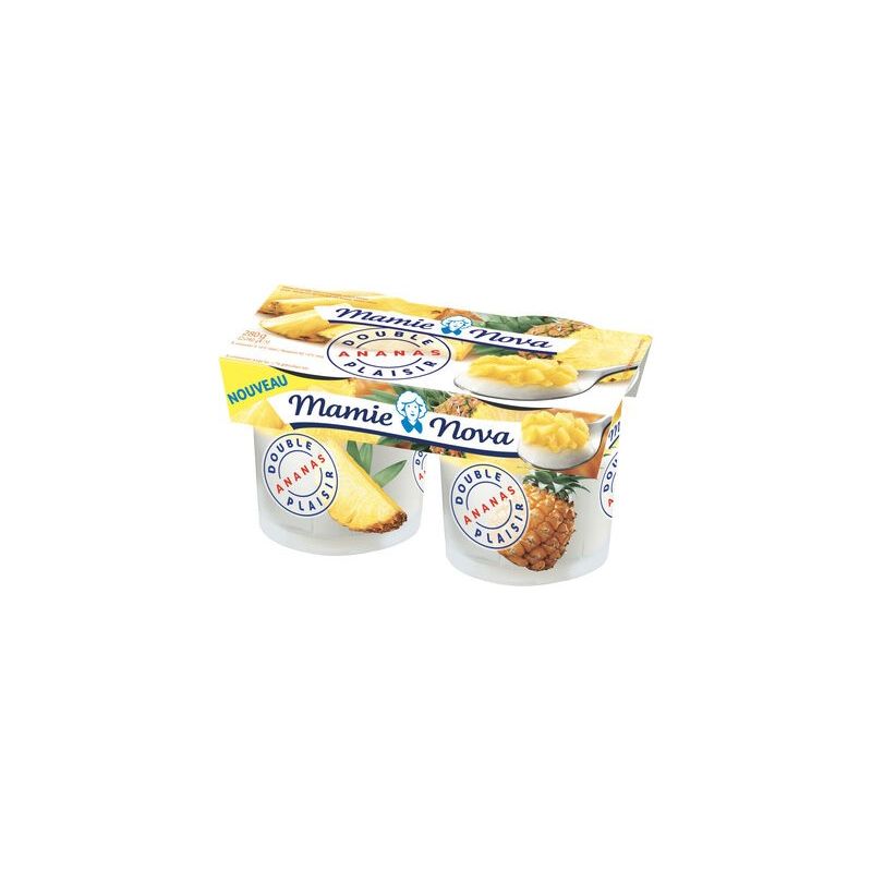 Mamie Nova 2X140G Yaourts Ananas