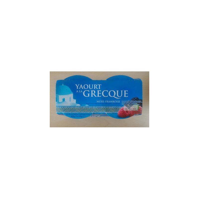 1Er Prix 4X150G Yaourt Grec Framboise/Mure