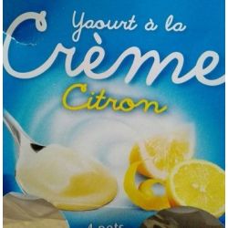 1Er Prix 4X125G Yaourt Creme Citron
