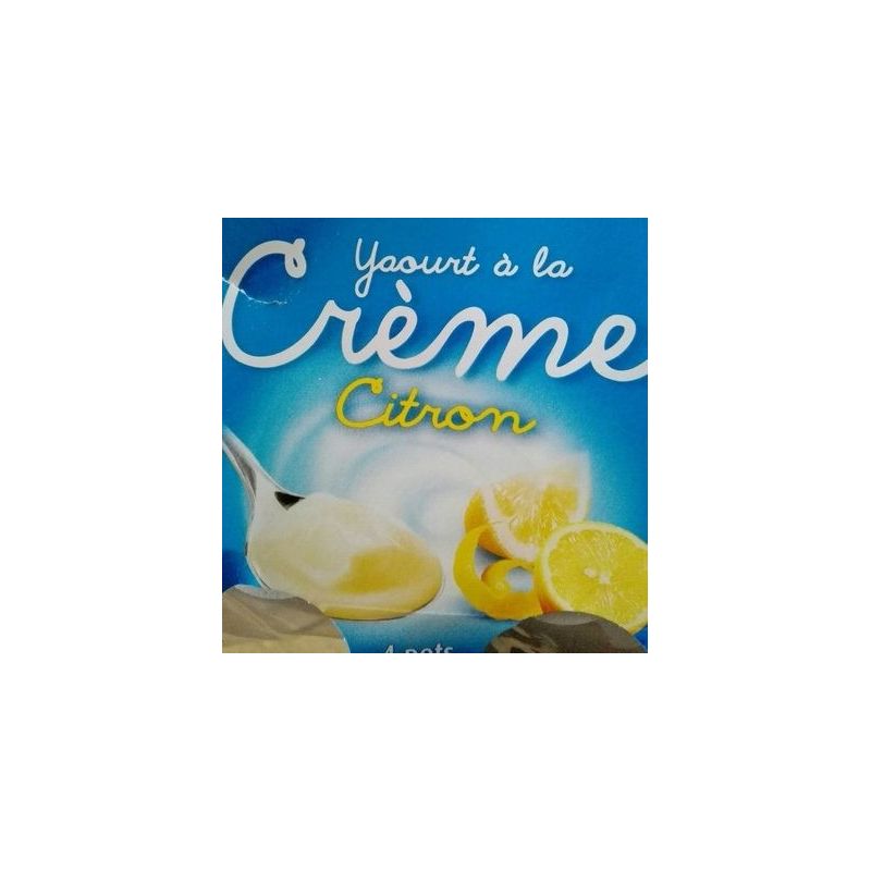 1Er Prix 4X125G Yaourt Creme Citron