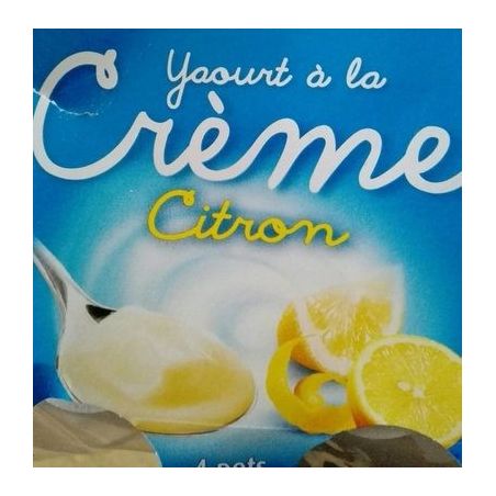 1Er Prix 4X125G Yaourt Creme Citron