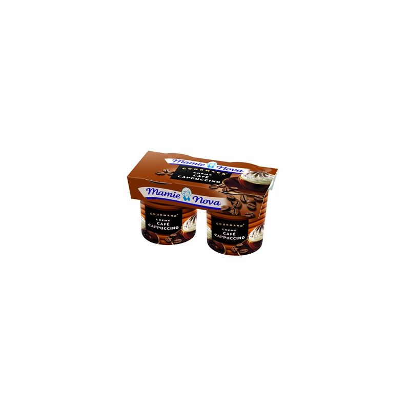 Mamie Nova Crème Gourmande Café Cappuccino 2X150G