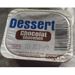 1Er Prix 4X125G Creme Chocolat