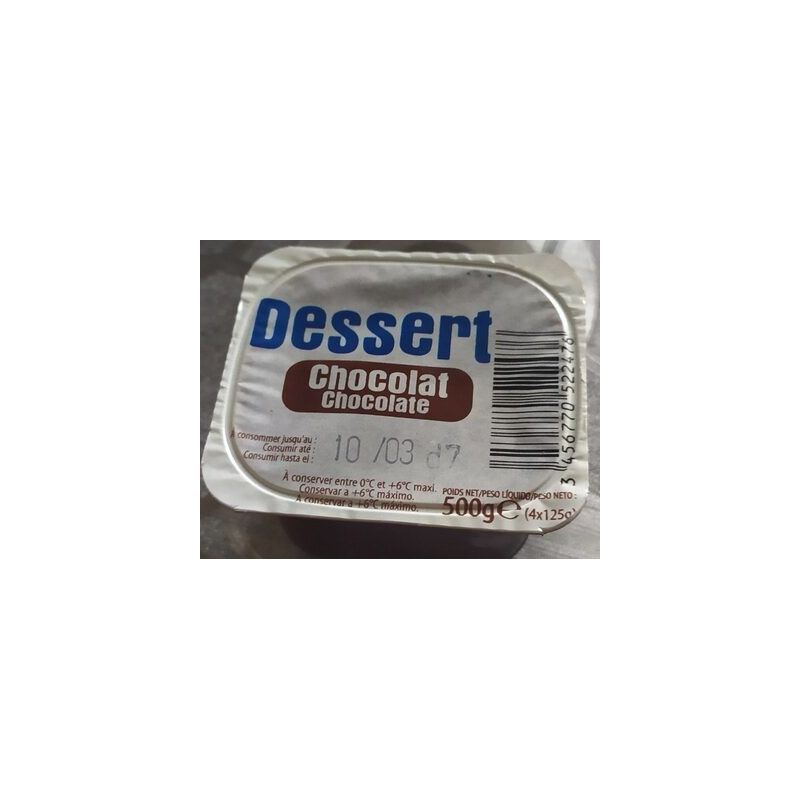 1Er Prix 4X125G Creme Chocolat