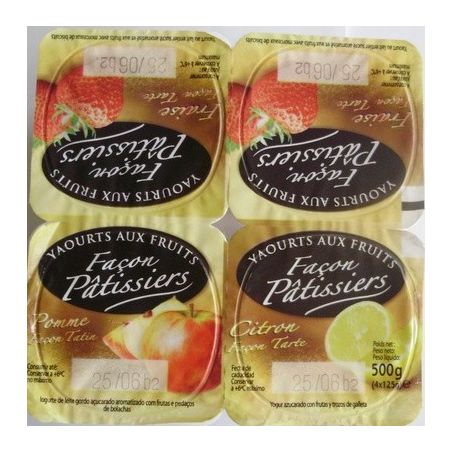 1Er Prix 4X125G Yaourt Fruits Patissier