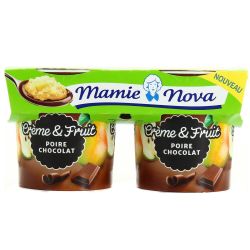 Mamie Nova M.Nova Gourm.Choco Poir.2X140G