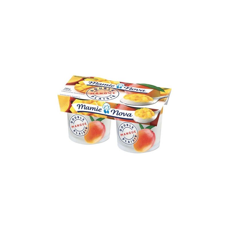 Mamie Nova 2X140G Yaourt Mangue