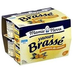 Mamie Nova 12X125G Yaourt Brasse Sucre Canne
