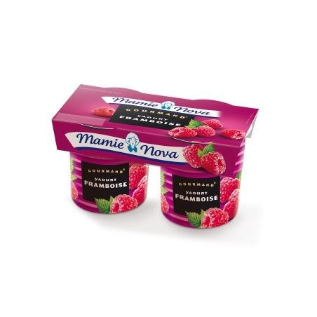 Mamie Nova 2X150G Yaourt Gmd Framb.