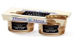 Mamie Nova 2X150G Yaourt Dessert Gourmand Confiture De Lait