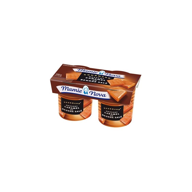 Mamie Nova 2X150G Yaourt Dessert Gourmand Caramel