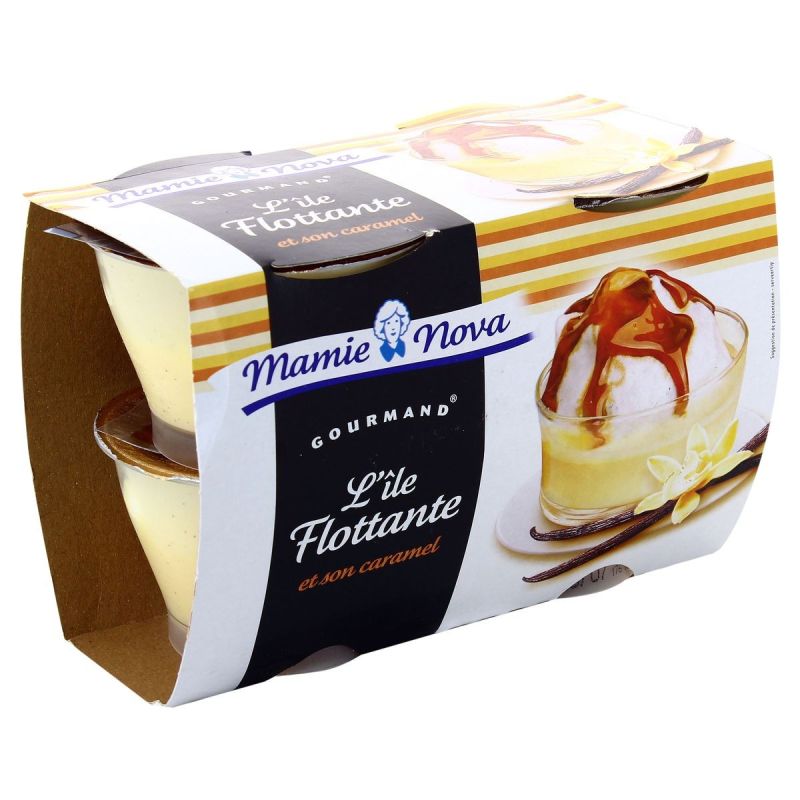 Mamie Nova M.Nova Ile Flottante 4X100G