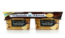 Mamie Nova 2X150G Crème Dessert Chocolat Banane