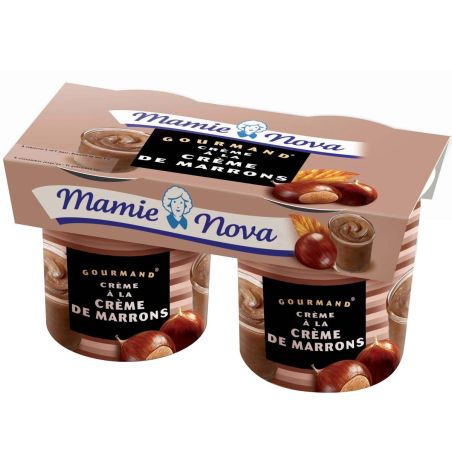 Mamie Nova 2X150G Creme Marrons M.Nova