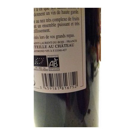 Bord.Sup.Bio Aoc Chateau Lagarde16 M.Arg.Lyon 17