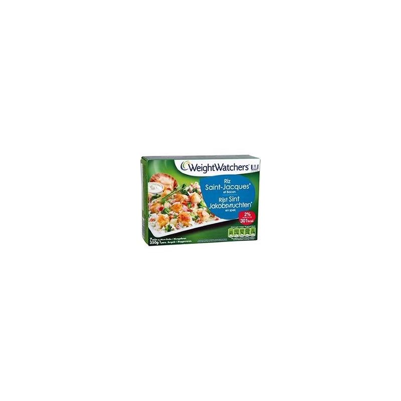 Weight Watchers 350G Riz Saint Jacques Sauce Fromage/Bacon