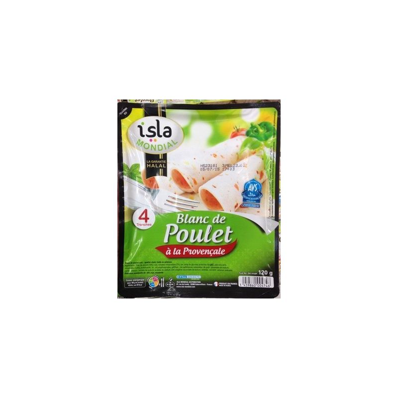 Isla Mondial Blc Plt Provenc Hal Avs 120G