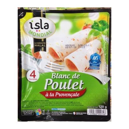 Isla Mondial Blc Plt Provenc Hal Avs 120G