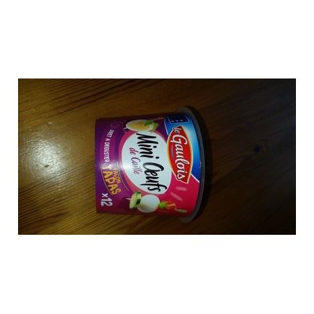 Le Gaulois 12 Œufs Caille Cuits 110G