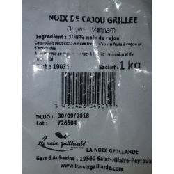 Noix Gaillard 1Kg De Cajou Grillee