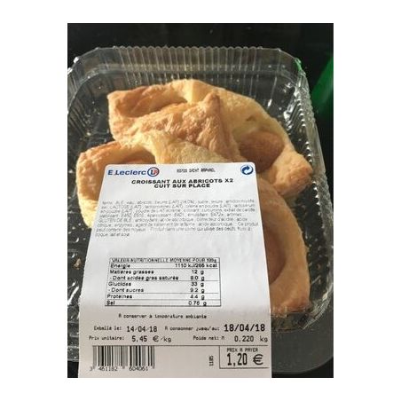 Panavi 92G Croissant Abricots