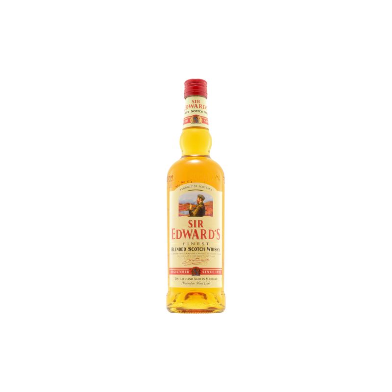 Sir Edward'S Whisky Finest Scotch Wood Casks 40% : La Bouteille De 70Cl