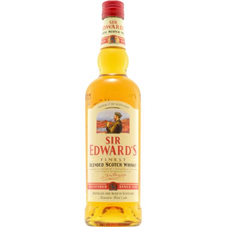Sir Edward'S Whisky Finest Scotch Wood Casks 40% : La Bouteille De 70Cl