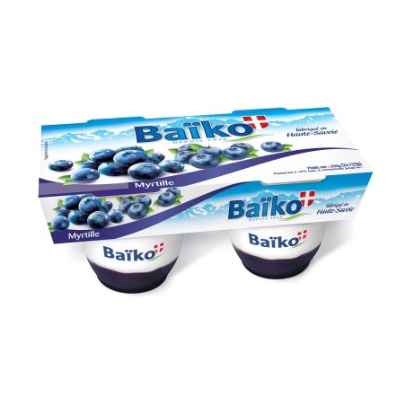 Baiko Yt S/Lit Myrtille 2X125G
