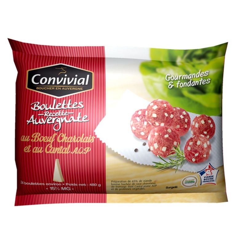 Convivial 480G Boulette Charolais/Cantal