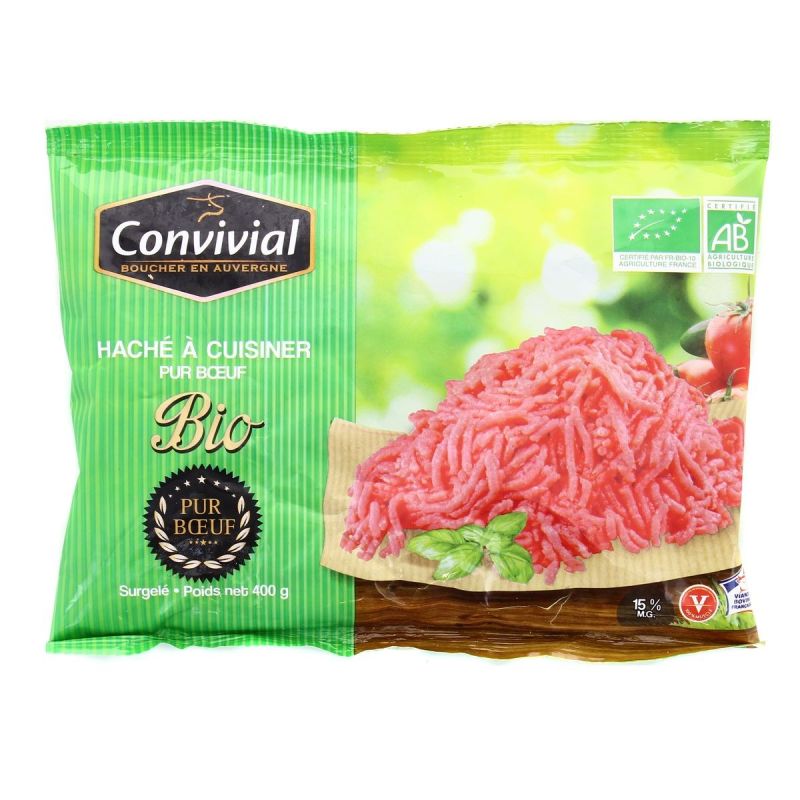 400G Hache A Cuisiner Bio