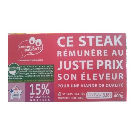 Cqlp Cqui Lepatron 4 Steak 400G 15%