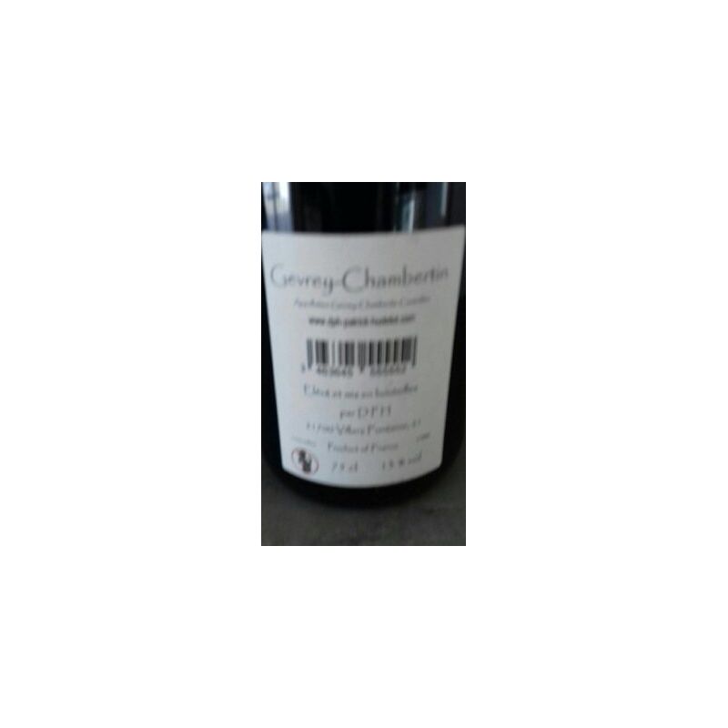 75Cl Gevrey Chambertin Rouge Domaine P Hudel. 2008