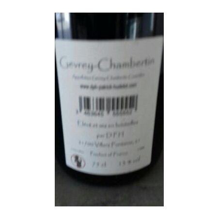 75Cl Gevrey Chambertin Rouge Domaine P Hudel. 2008