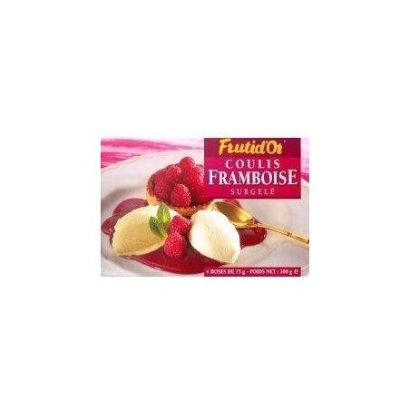 Coulis Framboise 4X75G