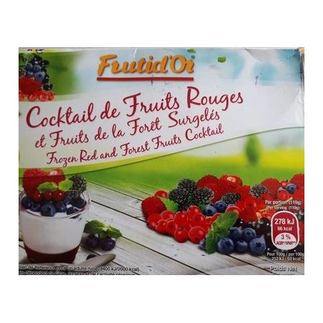 Cockt.Fruits Rouges 600G