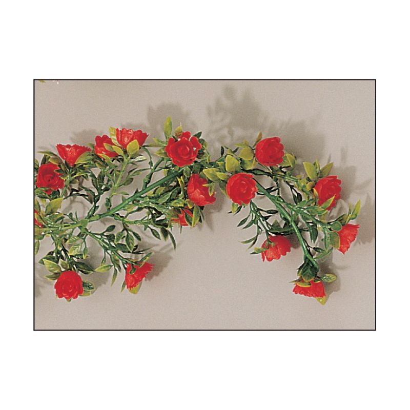 Fischer Bargoin Guirlande De Roses Rouges 1M80