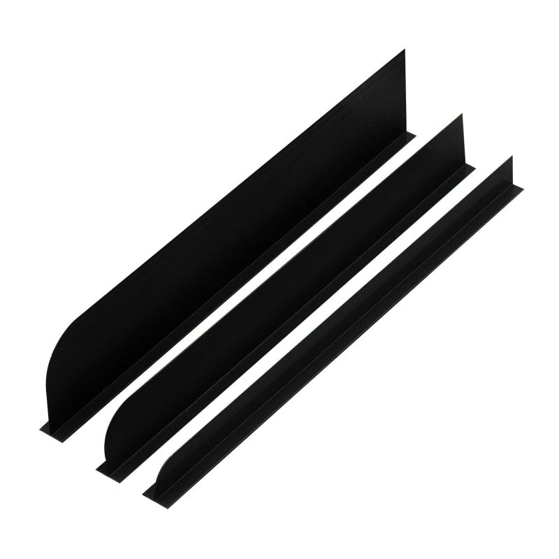 Fischer Bargoin 10 Separateurs 75X9 Cm Noir