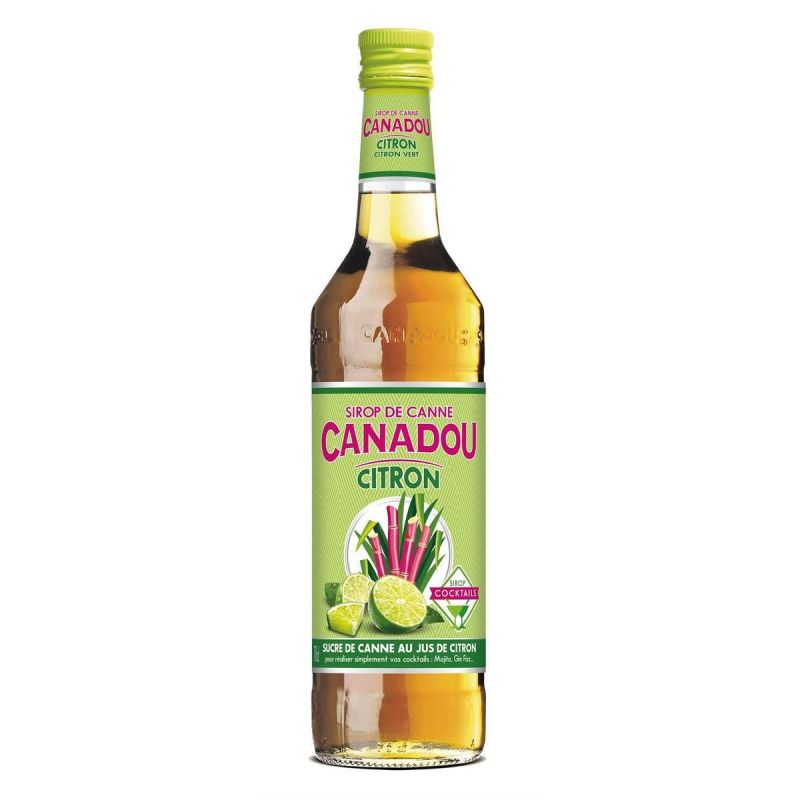 Canadou Sirop De Canne Au Citron La Bouteille 70Cl