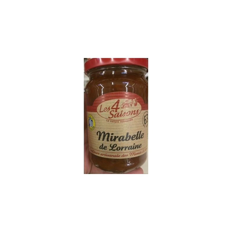 4 Saisons Confiture Artis.Mirabelle 360G