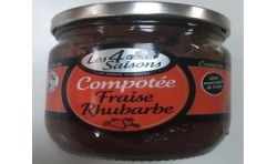 4 Saisons 4Sais Compotee Fraise Rhub420G