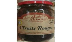 4 Saisons Confiture Fruits Rouges 400G