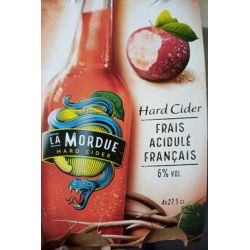 La Mordue Cidre Rouge Hard Cider : Le Pack De 4 Bouteilles 27,5Cl